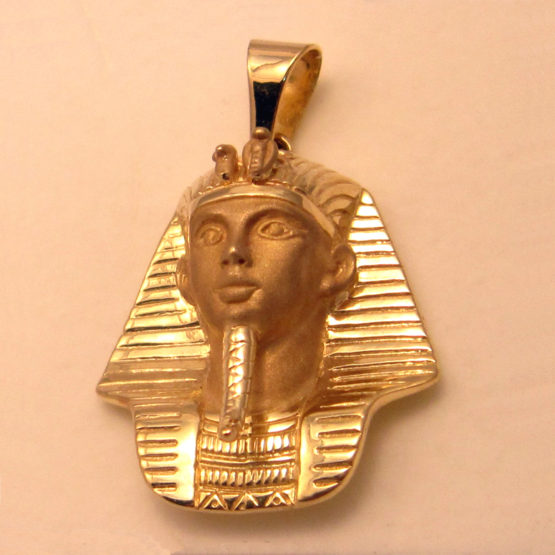 Colgante de oro amarillo faraón Tutankamon-2
