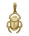 Colgante de oro escarabajo de la suerte