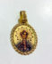 Medalla en Oro de la Purísima de Ontinyent con esmalte