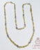 Cadena de Oro bicolor maciza de 60 cm. 7319-1