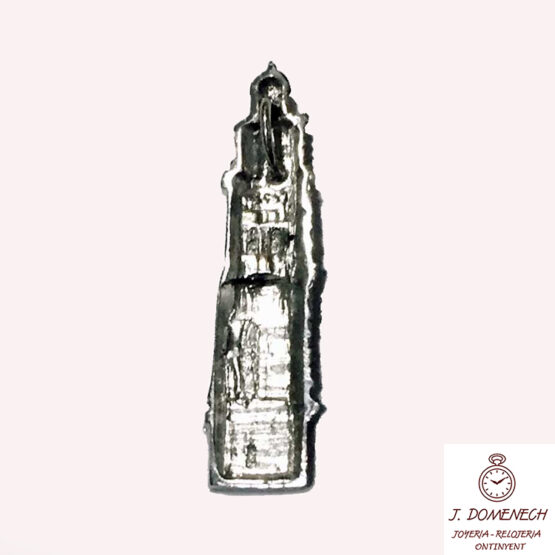 Colgante en plata del campanario de Ontinyent - Imagen 2