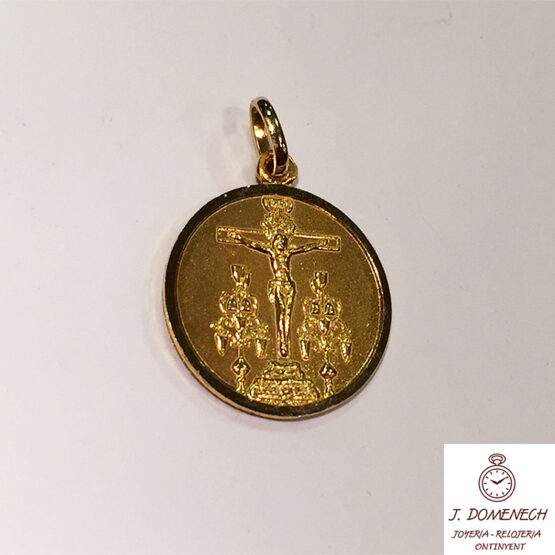 Medalla en oro del Cristo y la Purísima de Ontinyent - Imagen 2