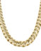 Cadena de oro amarillo barbada maciza de 60 cm. CO429