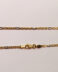 Cadena de Oro bicolor maciza de comunión 1365-1