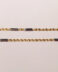 Cadena de Oro bicolor plana de comunión 7241-1