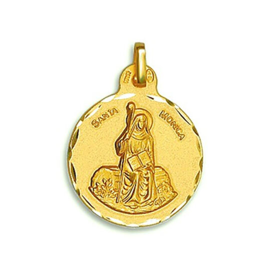 Medalla de oro amarillo de Santa Mónica 187-1