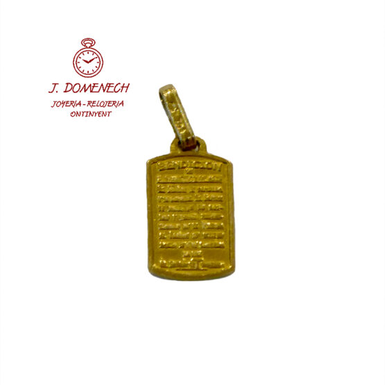 Medalla de oro de la Bendición de San Francisco 1157-1 - Imagen 2