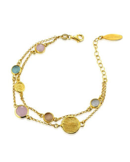 Pulsera en Plata de Mediterráneo joyas B12DB01