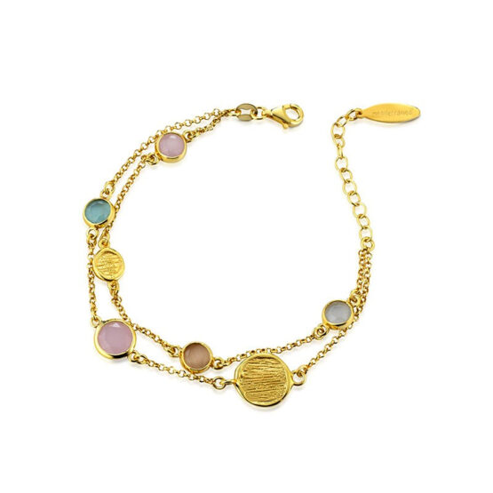 Pulsera en Plata de Mediterráneo joyas B12DB01