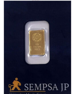 Lingote de oro puro Sempsa de 2.50 gramos
