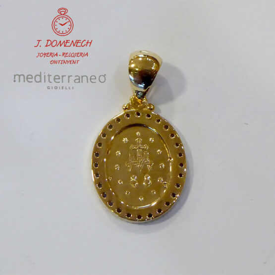 Medalla Virgen Milagrosa de Mediterráneo Joyas - Imagen 2