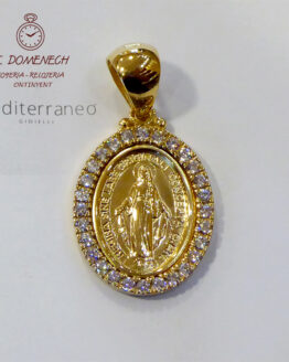 Medalla Virgen Milagrosa de Mediterráneo Joyas