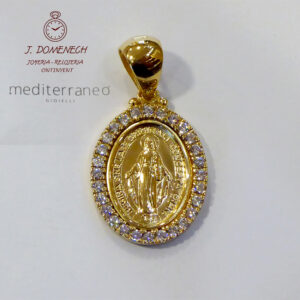 Medalla Virgen Milagrosa de Mediterráneo Joyas