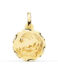 Medalla de oro amarillo con niño Jesús P9339-314
